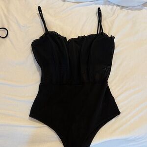 Princess Polly Black Bodysuit